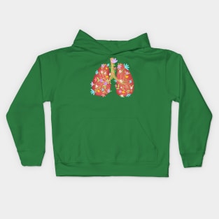 Floral Lungs | Breathe Kids Hoodie